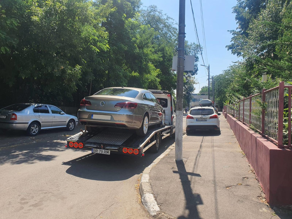16 Iulie 2025 – Tractare VW — Brăila