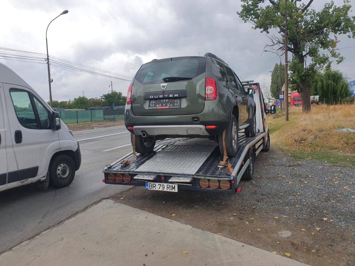 12 Septembrie 2025 – Tractare Dacia Duster — Brăila