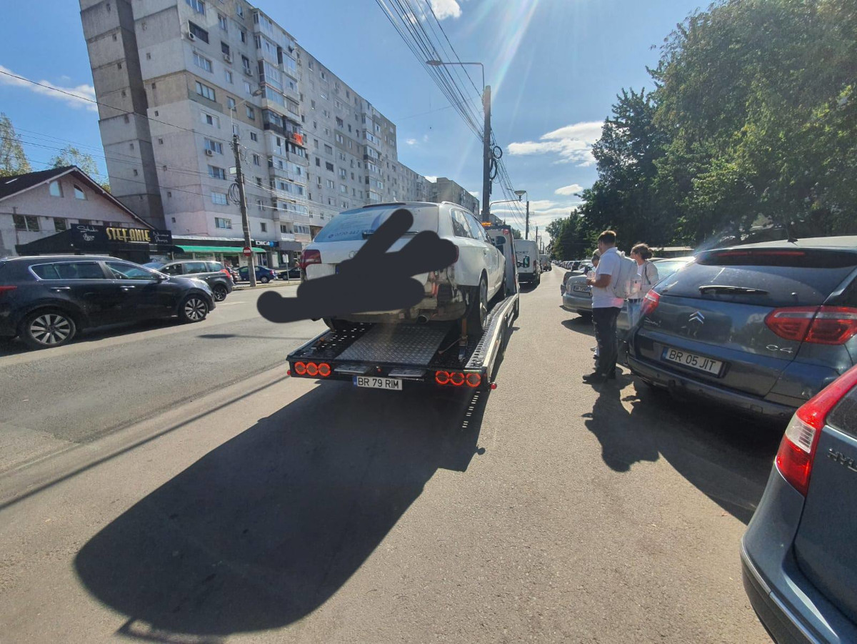 19 Septembrie 2025 – Tractare Audi — Brăila