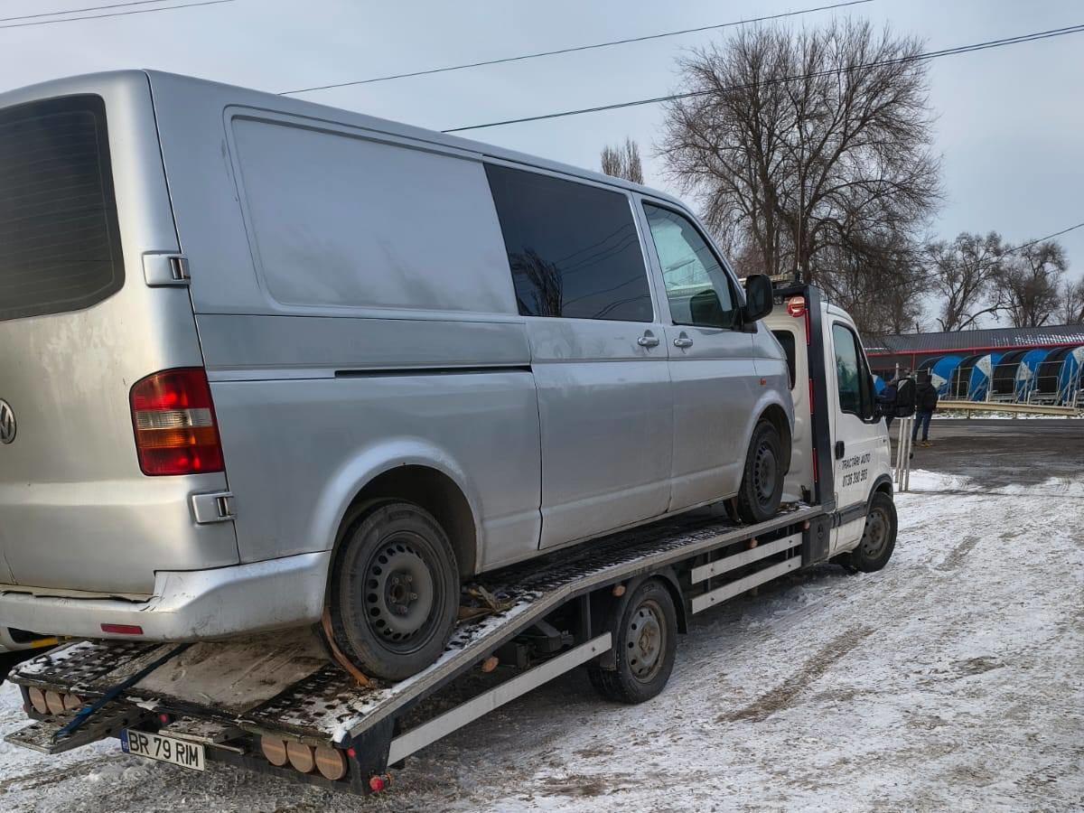 13 Ianuarie 2026 – Tractare VW Transporter — Brăila