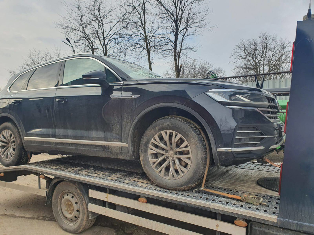 Tractare VW Tuareg — Brăila — fotografie 3